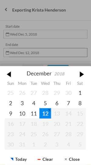 Exporting-SingleContactChooseDateRange-Mobile